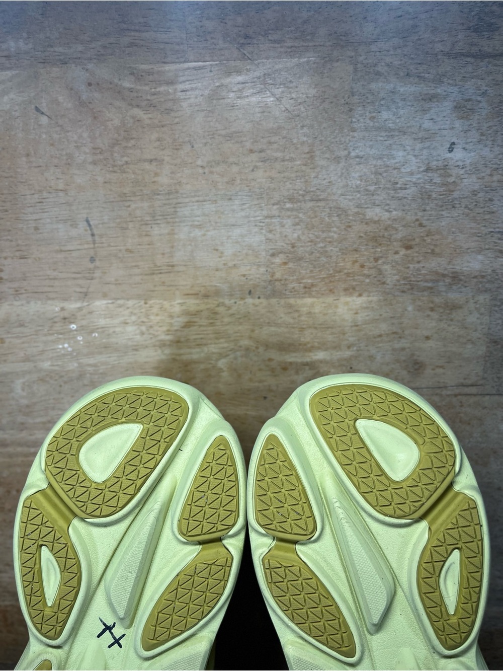 Hoka One One Bondi 8 Womens Size 9.5 Running Shoes Sneakers Golden Lichen - Picture 10 of 13